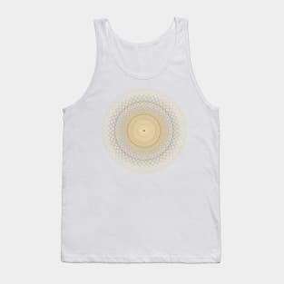 Mandala Golden Circles Tank Top